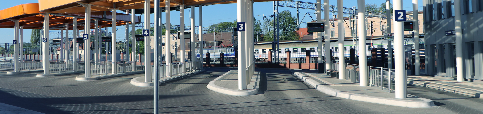 Busbahnhof in Polen Siedlice